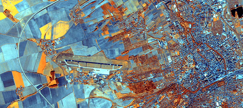 RapidEye Satellitenbilder 2009