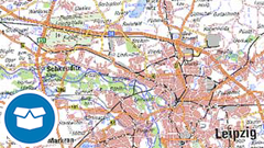 Digitale Topographische Karte 1:250 000