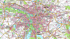 WMS Digitale Topographische Karte 1:100 000