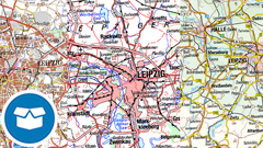 WMS Digitale Topographische Karten 1:250 000, 1:500 000, 1:1 000 000 