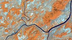 RapidEye Satellitenbilder 2012