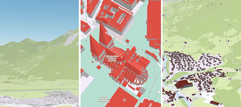 Vector Tiles basemap.de Web Vektor