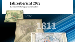 Wir geben Orientierung - Jahresbericht 2023 des Bundesamtes für Kartographie und Geodäsie