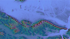 WCS Digitales Geländemodell Gitterweite 1 m (wcs_dgm1)