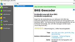 QGIS BKG Geocoder