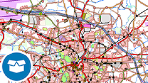 Digitales Landschaftsmodell 1:250 000 (Ebenen)