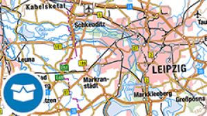 WMS Digitale Topographische Karte 1:500 000