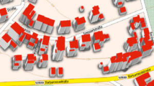 3D-Gebäudemodelle LoD1 Deutschland