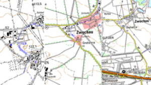 WMS Digitale Topographische Karten 1:25 000 - 1:100 000